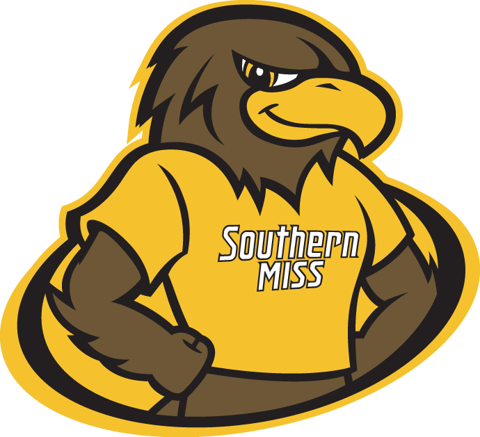 Southern Miss Golden Eagles 2003-Pres Mascot Logo fabric transfer 2